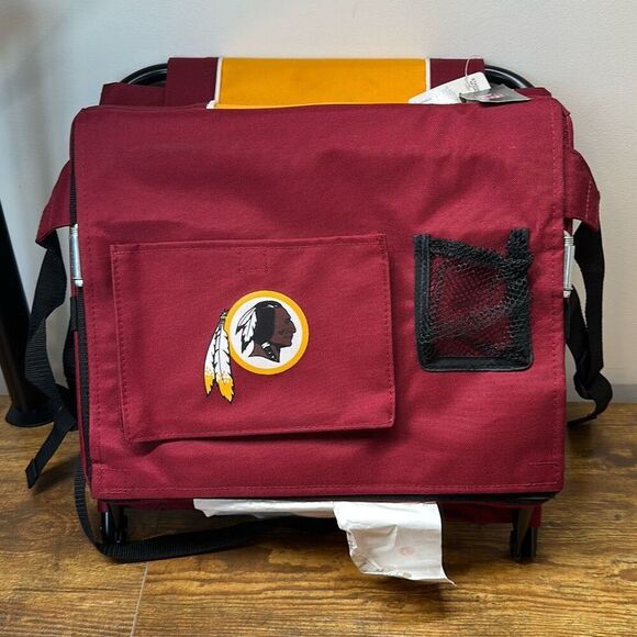 NFL Washington Redskins Folding Stadium Seat with Frame Bleacher NEW with tags - Picture 6 of 10